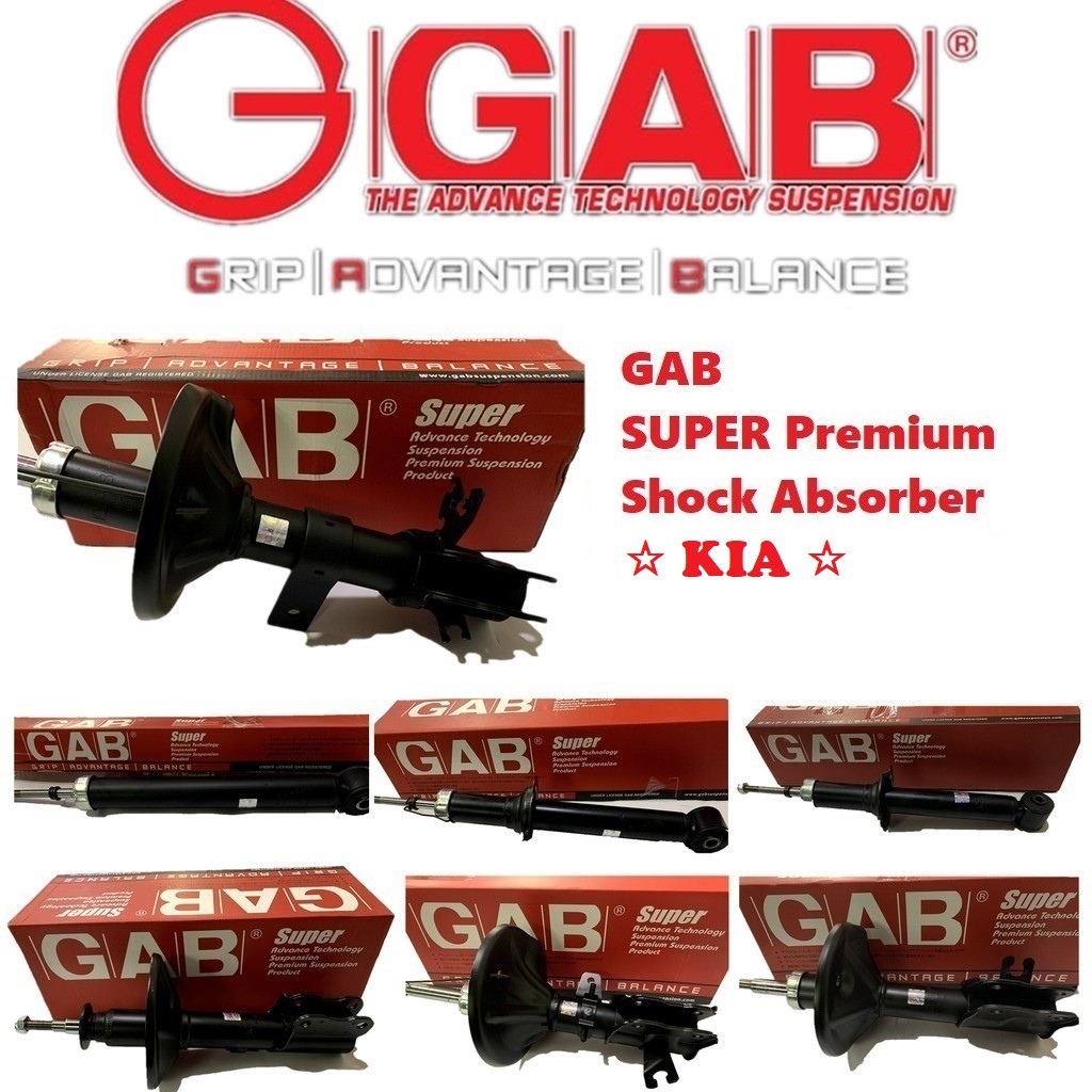GAB SUPER Premium Shock Absorber KIA SPECTRA / CARNIVAL / NAZA RIA