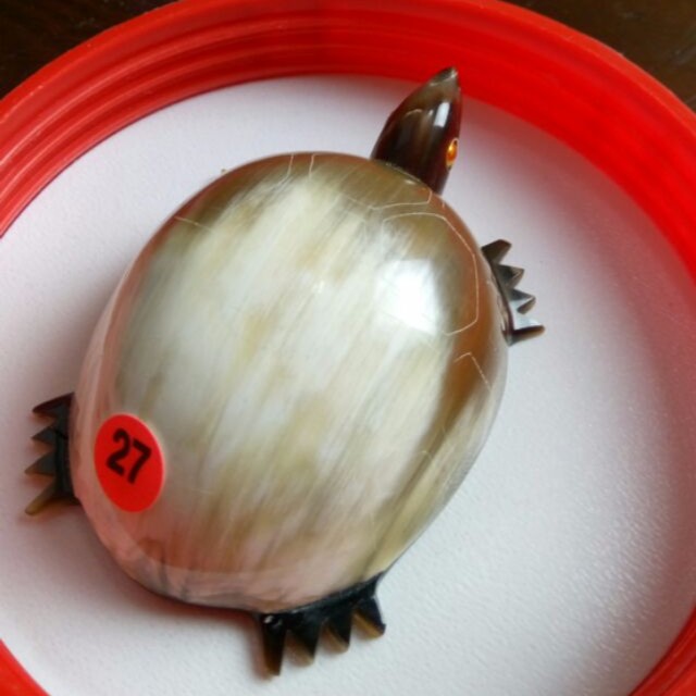 Liujia Banqiao.horn Sculpture.cute Turtle No. 27