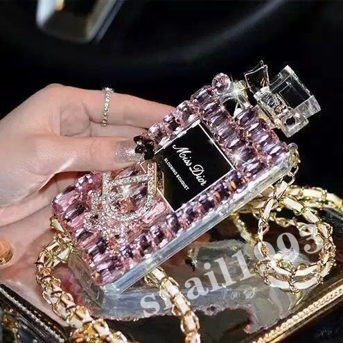 Iphone 11 Pro Max X Xs Xr Xsmax 8 7 6 6s Plus Fashion Rhinestone Dior Perfume Bottle Glitter Phone Case Shopee Malaysia