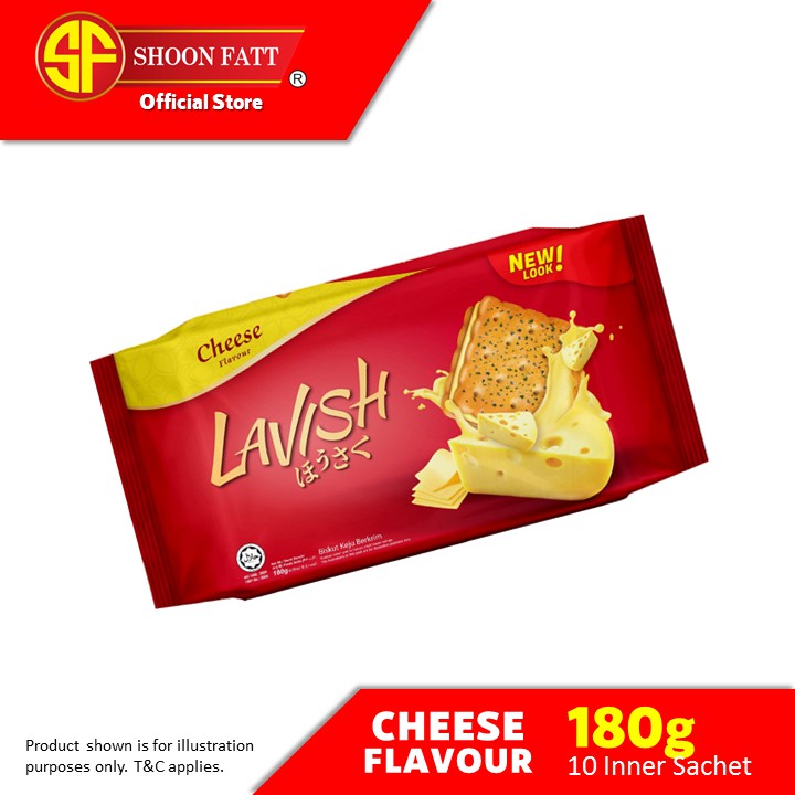 Lavish Sandwich Biscuit - Cheese Flavour | Shopee Malaysia