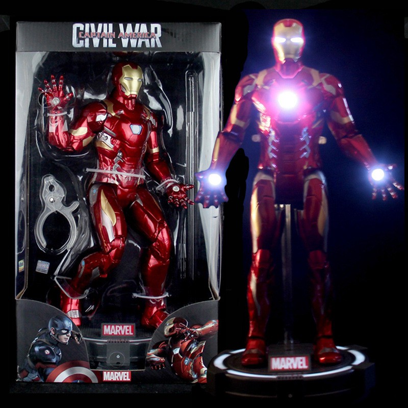 large iron man figure