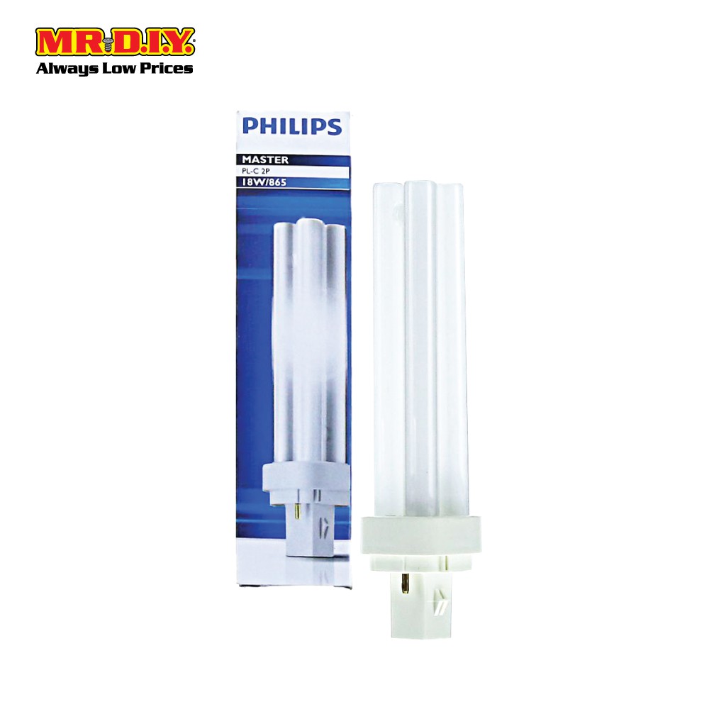 Philips 13w MASTER PL-C 827 2P 2pin G24d-1 Warm White Fluorescent Lamp