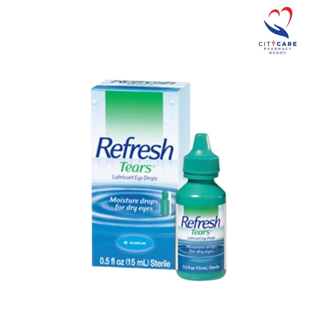 REFRESH TEARS Lubricant Eye Drops 15ml Shopee Malaysia