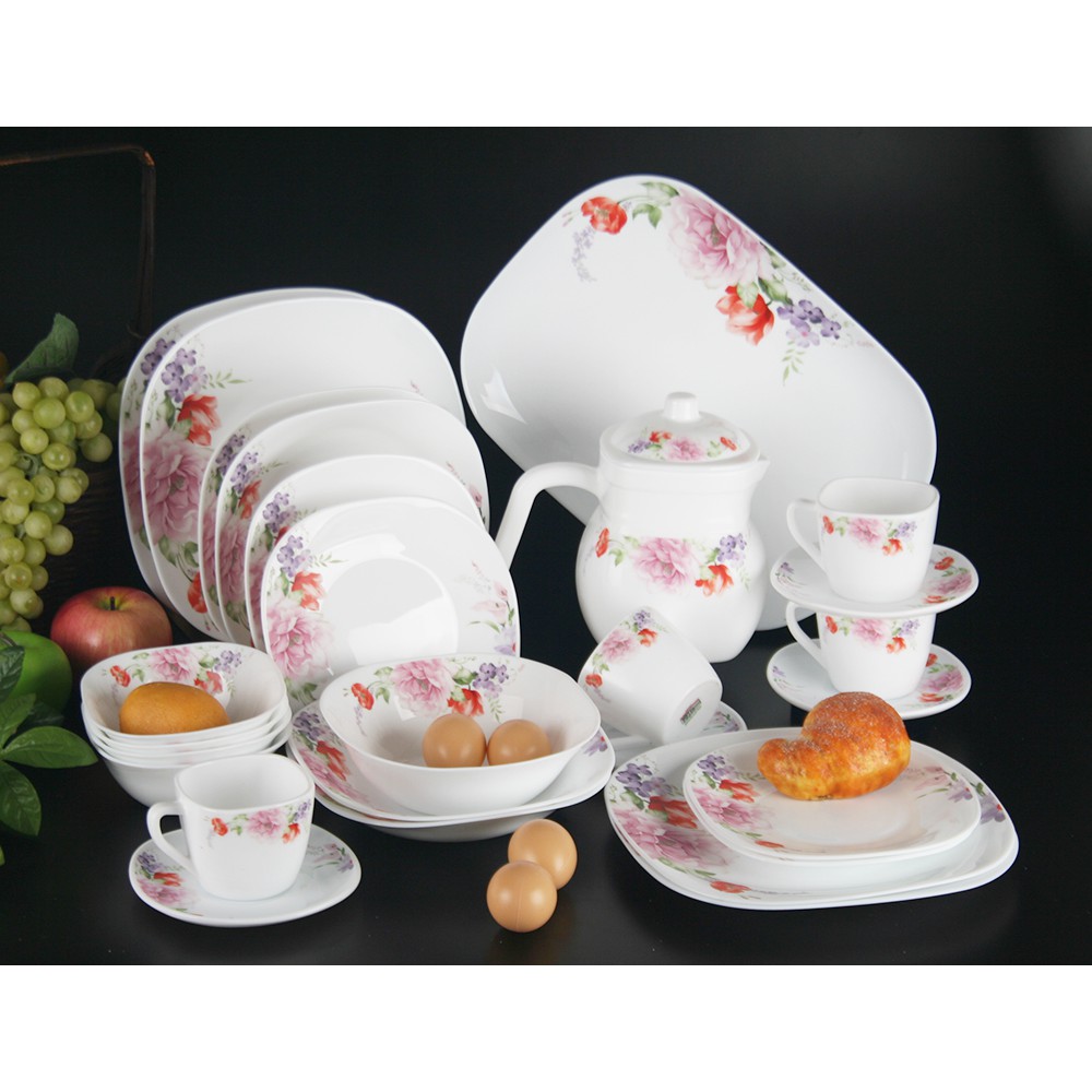 28 PC OPAL LARGE SIZE QUALITY FRENCH DINNER OFFER SET SE14023 Shopee