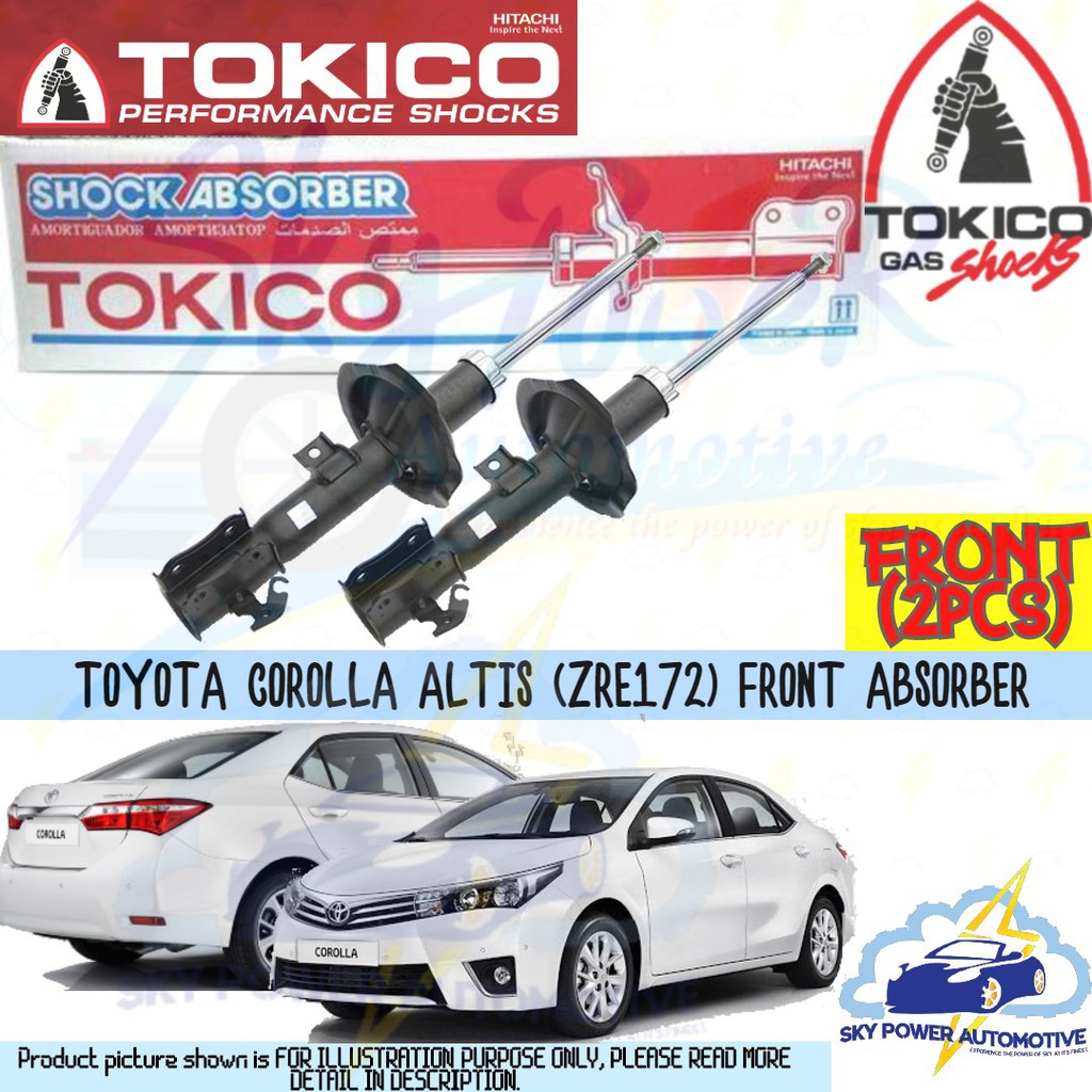 TOYOTA COROLLA ALTIS ZRE172 ZRE173 (20142019) TOKICO (TKC) SHOCK