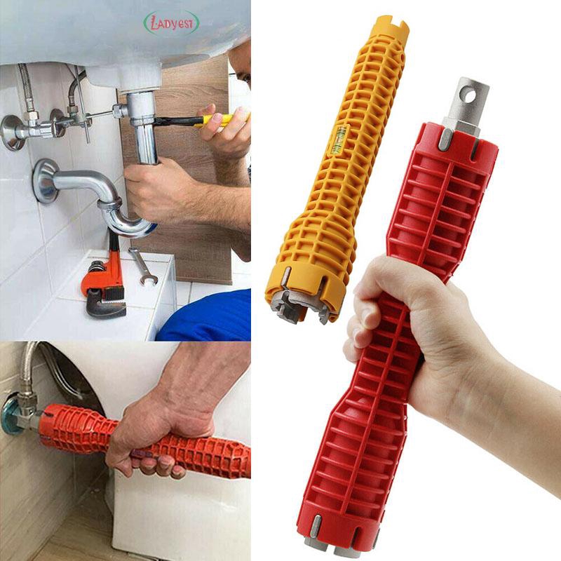 Details about   8 In 1 Faucet and Sink Installer Multi tool Pipe Wrench Tool For Water Pipe 