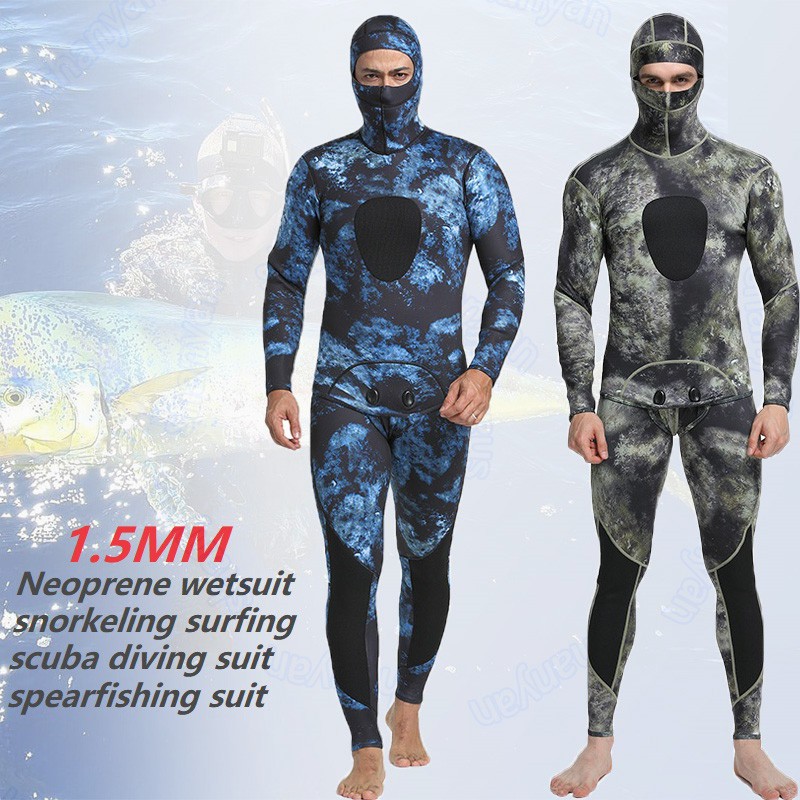 Men 3mm Neoprene Diving Suits Scuba Dive Surf Snorkeling Wetsuits Vest Black 