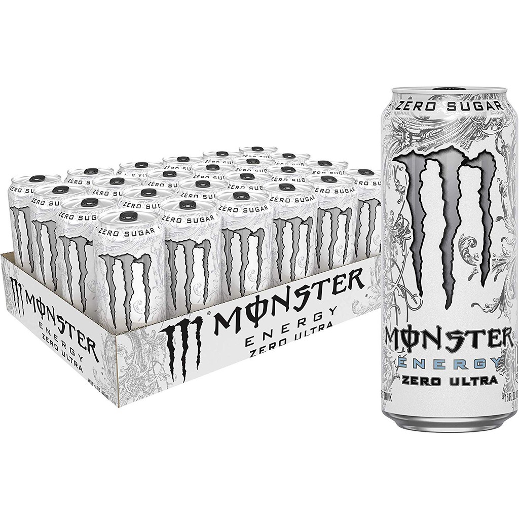 Monster Energy Sugar Free Energy Drink 16 Ounce Pack Of 24 Shopee Malaysia