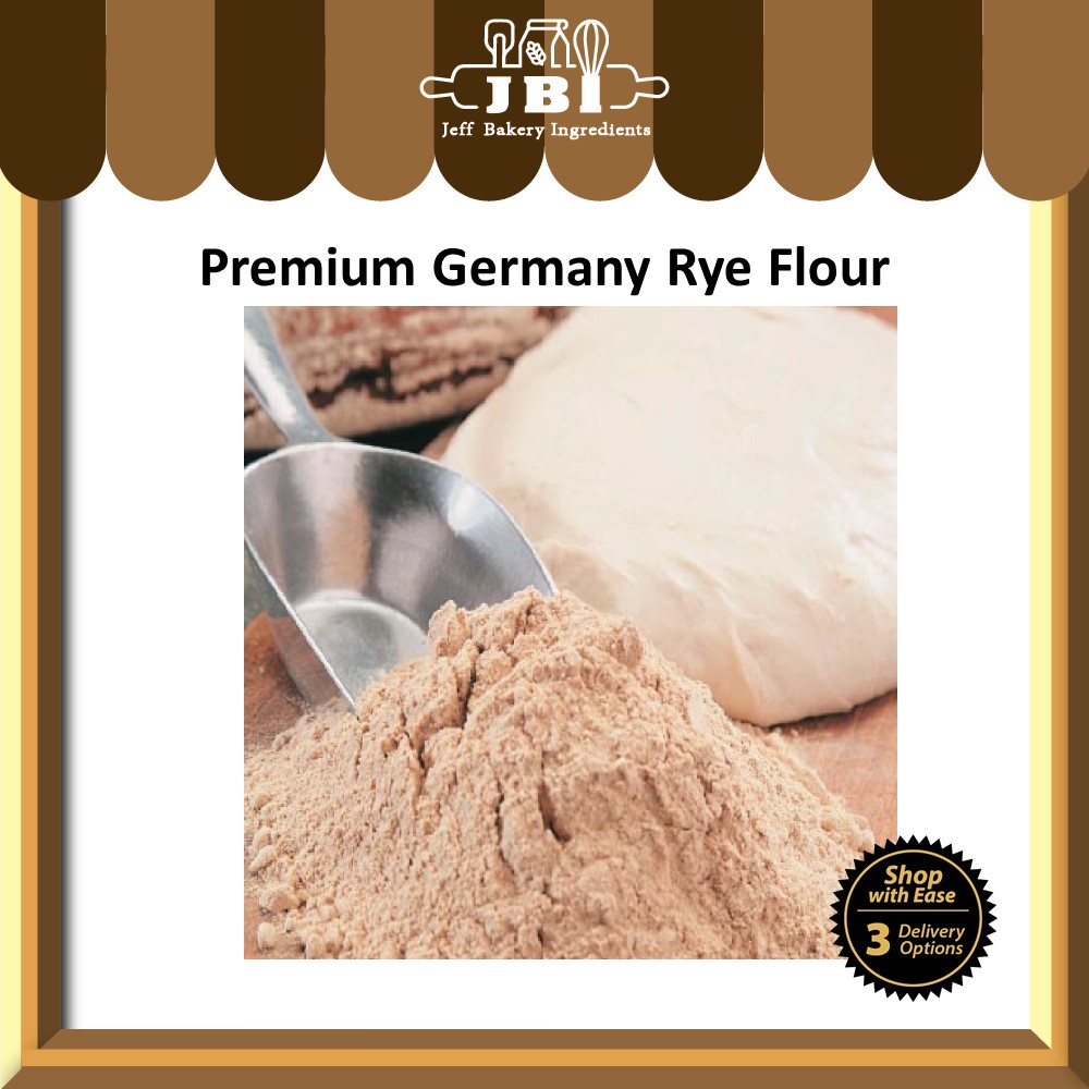 Germany Rye Flour 1kg / 3kg / 5kg 德国黑麦粉