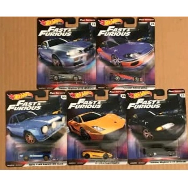 Hot wheels premium fast and furious wave 1 lot of 5 Shopee Malaysia