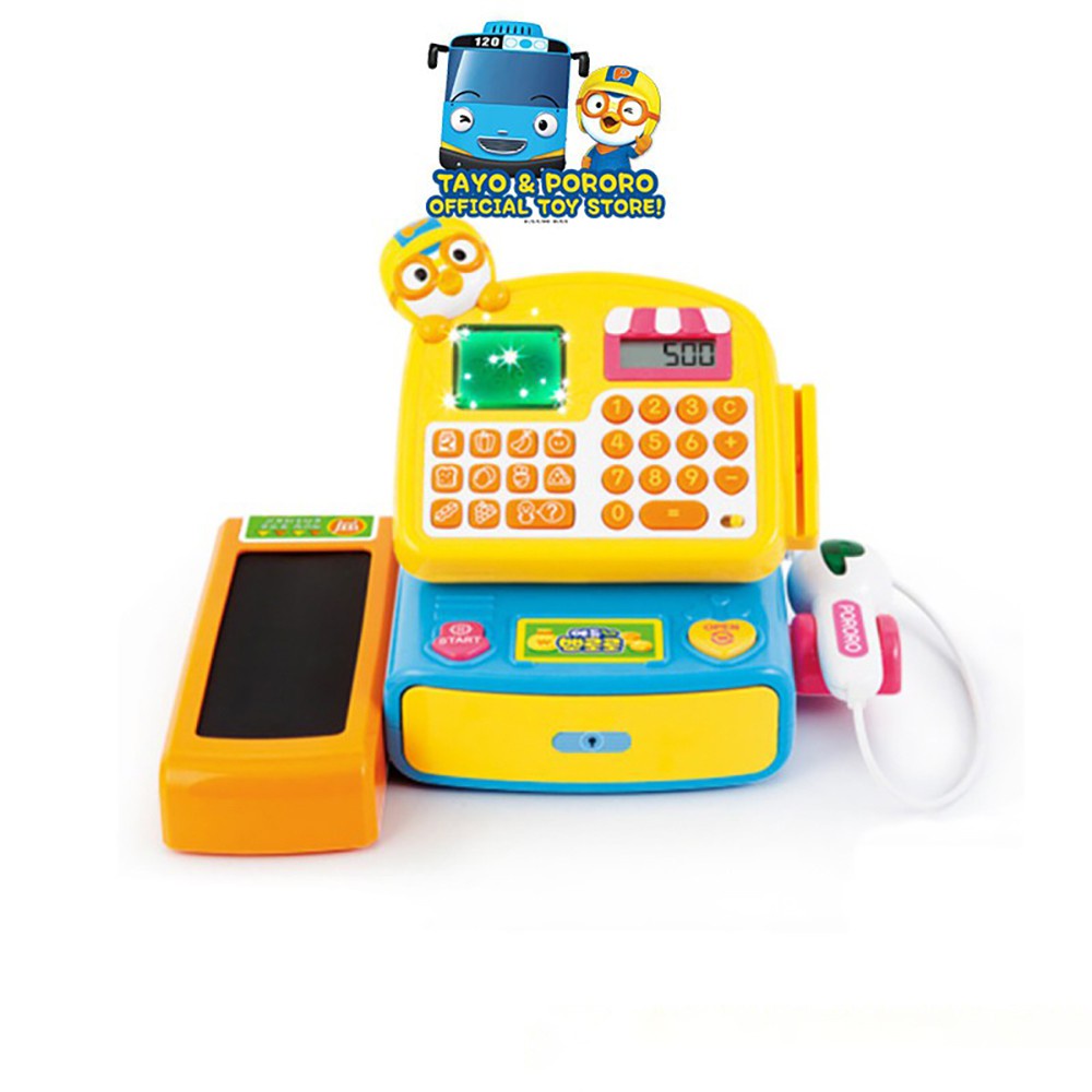 Pororo Checkout Cash Register Toy Counter with Music and Light , Toys