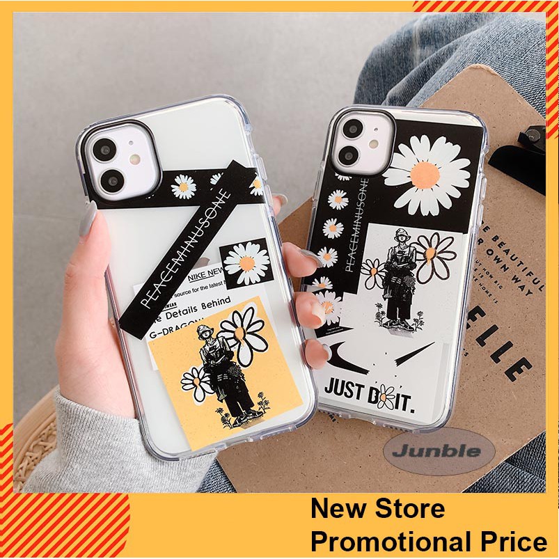 Buy Fashion G Dragon Daisy Flowers Transparent Clear Soft Case For Iphone 11 Pro Max Xr Xs Max 8 7 Plus Seetracker Malaysia