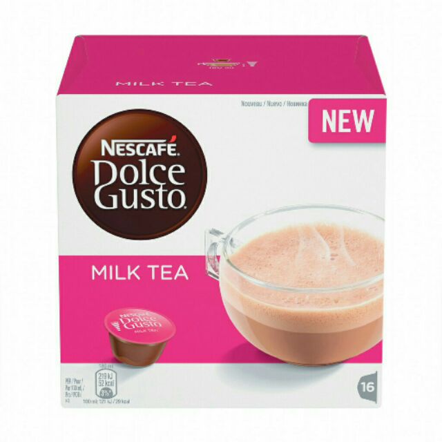 dolce gusto tea capsules