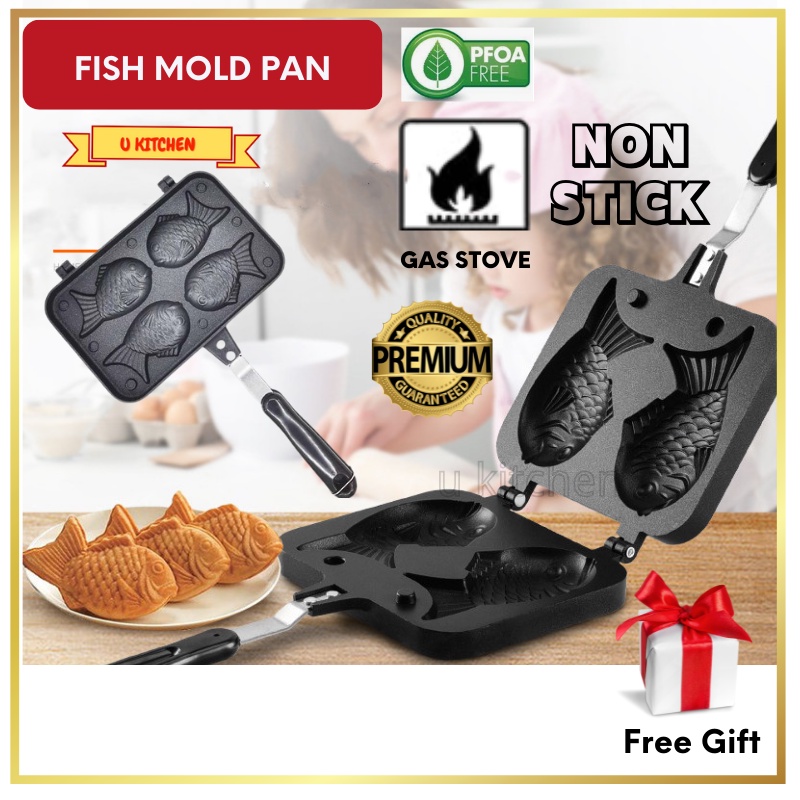 Taiyaki Pan Fish Waffle Maker Fish Shape Pan