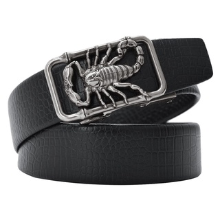 3D Mens Gold Tiger 3.3 & 3.8cm Buckle Designer For Leather Strap Waistband Belt 
