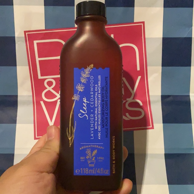 Bath and body works Aromatherapy SLEEP LAVENDER CEDARWOOD Moisturizing
