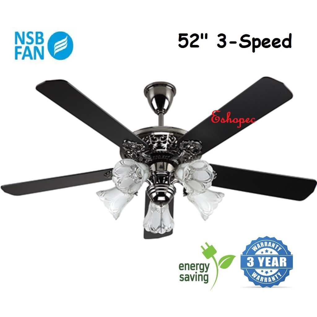 Nsb Mega 5 5blades Ceiling Fan 52 Gm