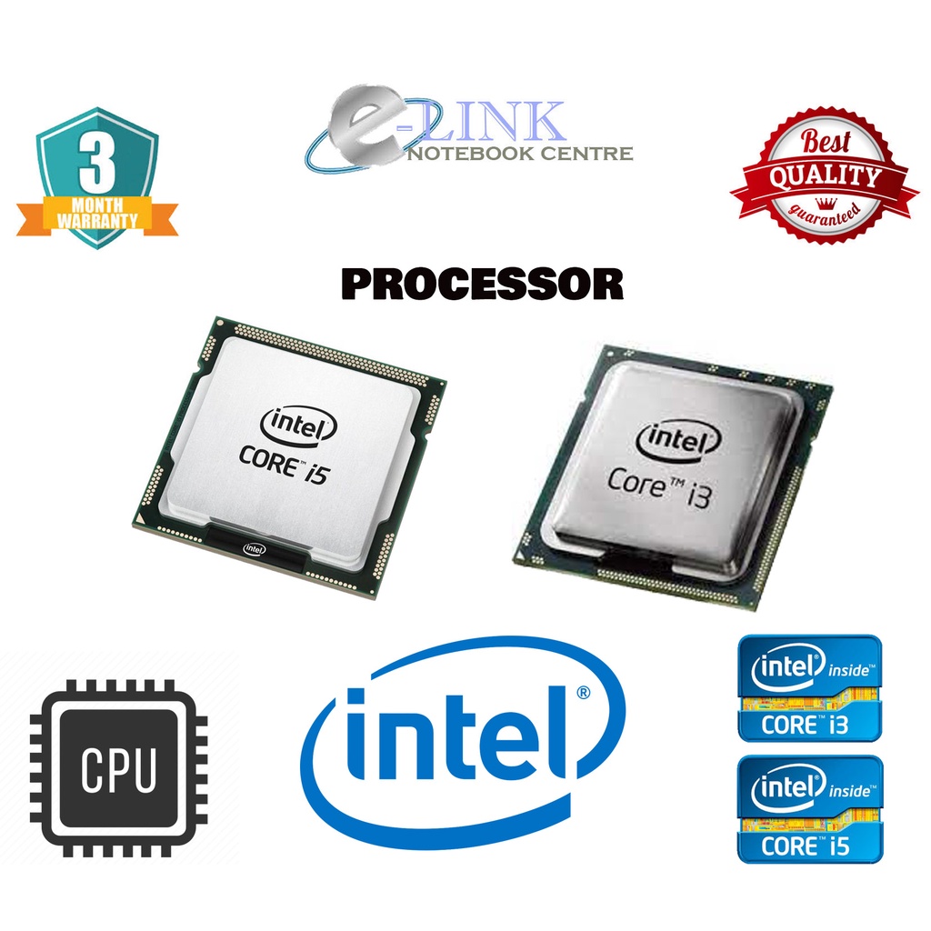 ( CPU PC Core i3 i5 1st 4th Generation ) 540 / 2100 / 3220 / 3240
