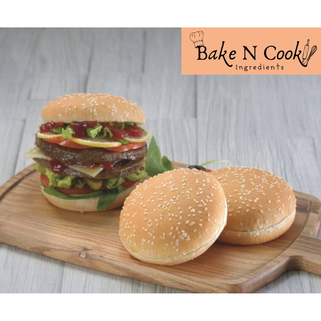 Buy 4 Seeded Burger Bun Pre Baked Seetracker Malaysia