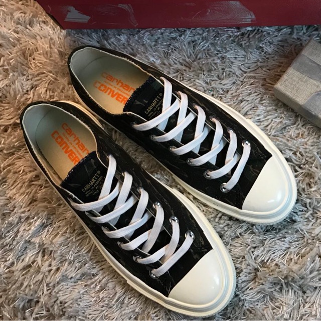 converse femme orange rayé