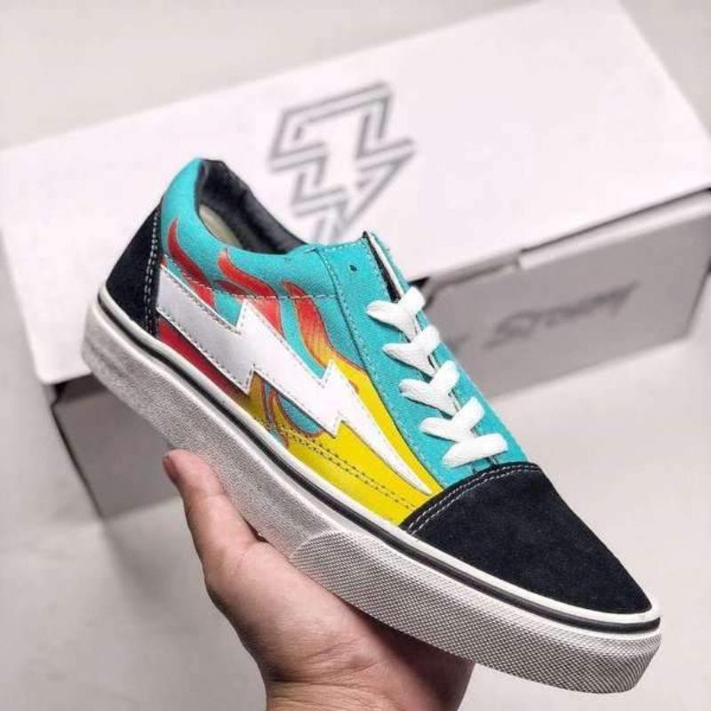 revenge x storm teal flames