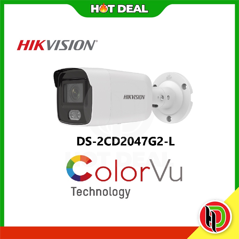 Hotdeal Hikvision DS-2CD2047G2-L / DS-2CD2047G2-LU ( Mic) 4 MP ColorVu ...