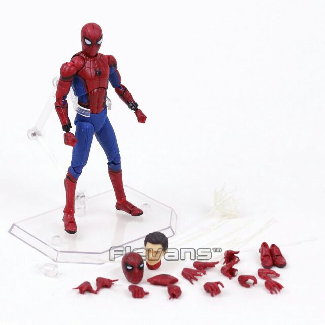 mafex spider man homecoming figure