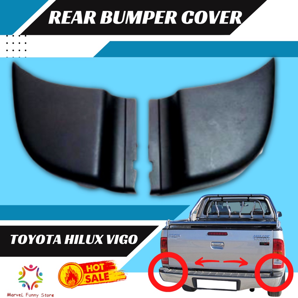 TOYOTA HILUX VIGO KUN25 2005 REAR BUMPER SIDE COVER BELAKANG COVER