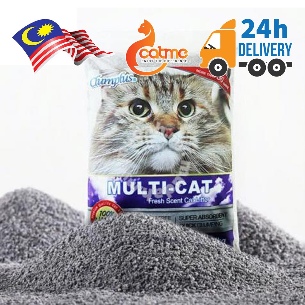 Multicat Cat Litter 7kg / Pasir Kucing Multi-Cat 7kg PASIR KUCING TERBAIK