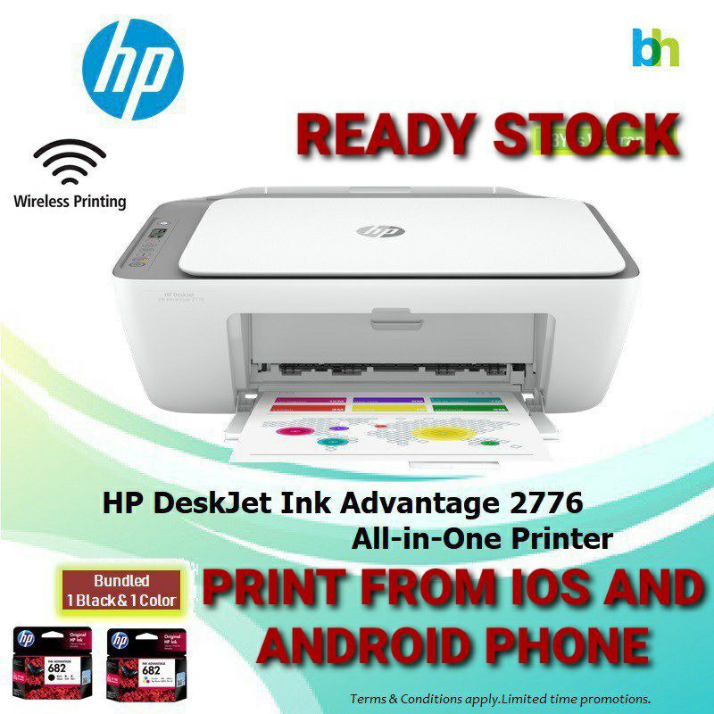 HP 2776/2777 ALL IN ONE WIFI PRINTER,PRINT ,SCAN, FOTOSTAT, WIRELESS ...