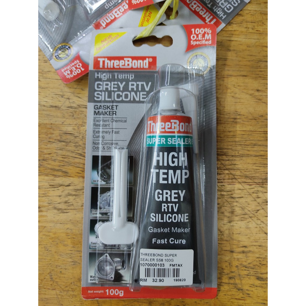 THREEBOND GAM GASKET/ Silicon Gasket Maker Super Sealer High Temp Grey