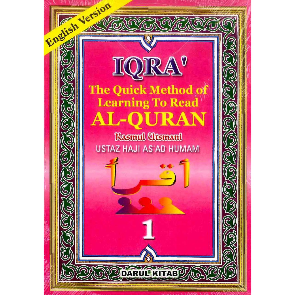 Iqra' (English Version) - The Quick Method of Learning Quran - Ustaz Haji As'ad Humam