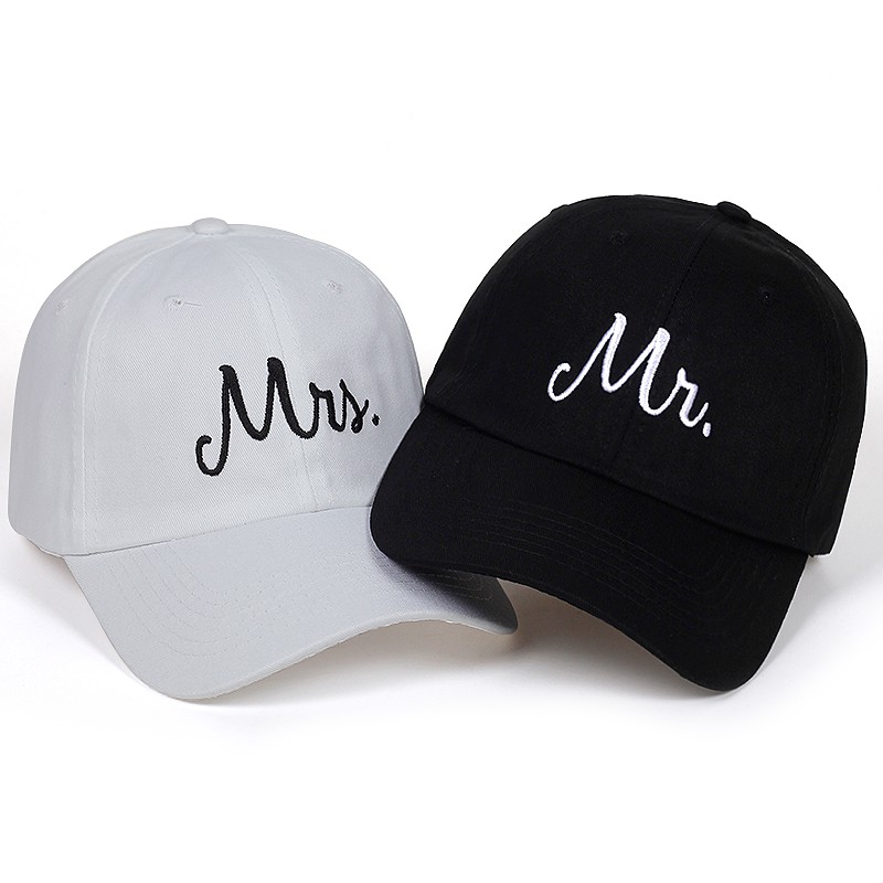 mr and mrs baseball caps