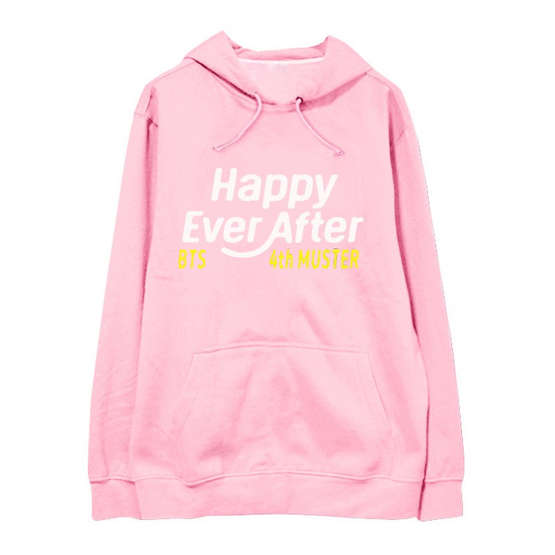 Wy860 Kpop 2 Bts 4th Muster Happy Ever After Printed Long Sleeve Thin Jacket Hoodie Sweatshirt Coat Shopee Malaysia