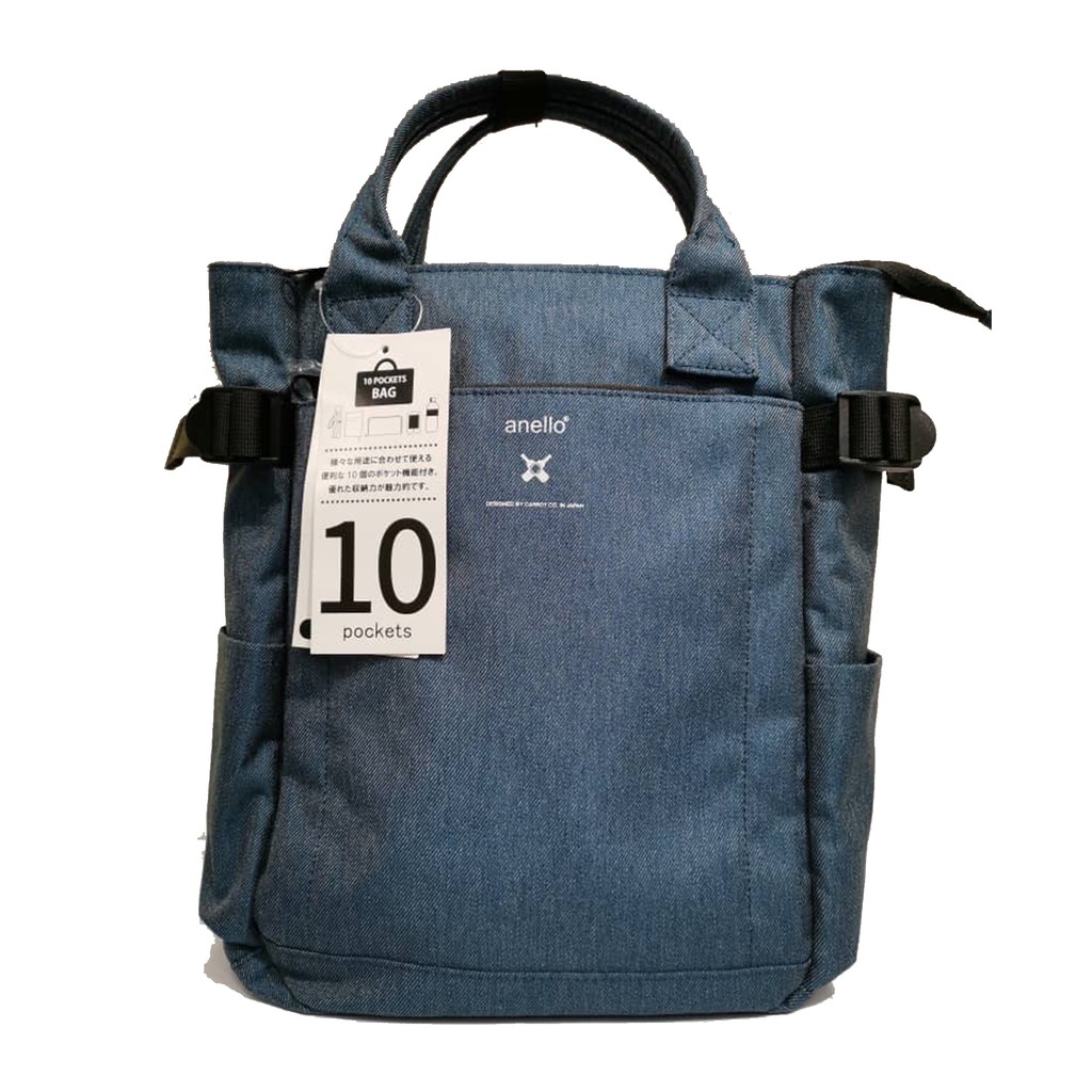 anello 10 pocket tote bag