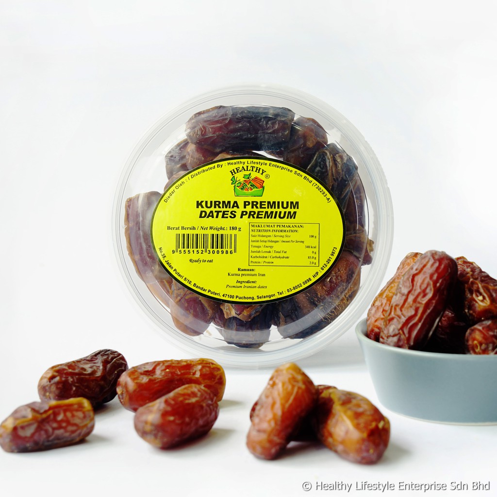 HEALTHY Dates Premium | Kurma Premium 180g