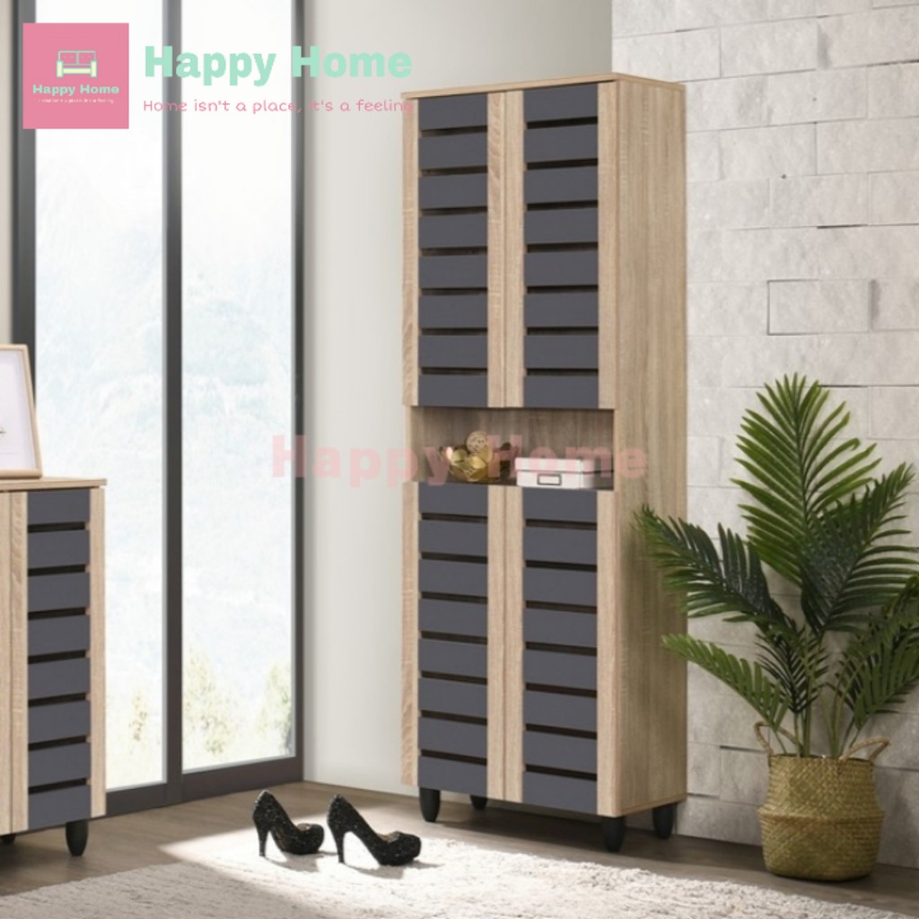 Fds Enya 4 Door Shoe Cabinet Storage Cabinet Rak Kasut Murah Rak Kasut Kayu Bertutup Almari Kasut Ikea Shopee Malaysia