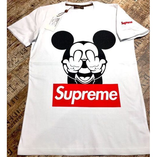 supreme mickey mouse tee