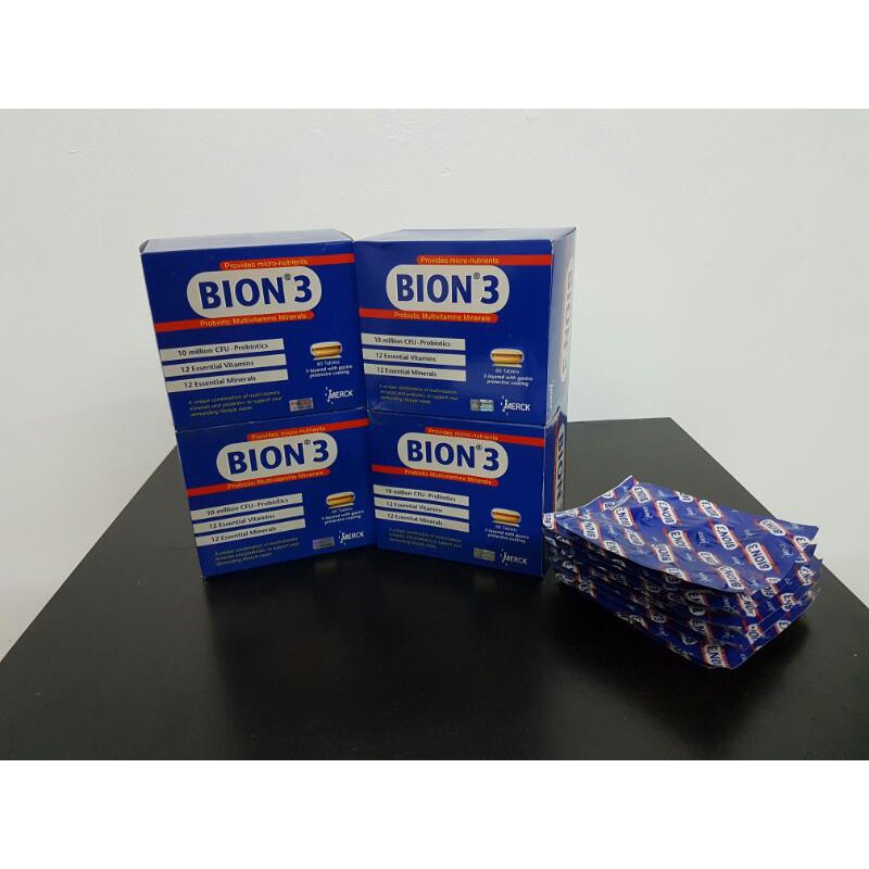 Bion 3 Probiotic Multivitamins Minerals 6 S Shopee Malaysia