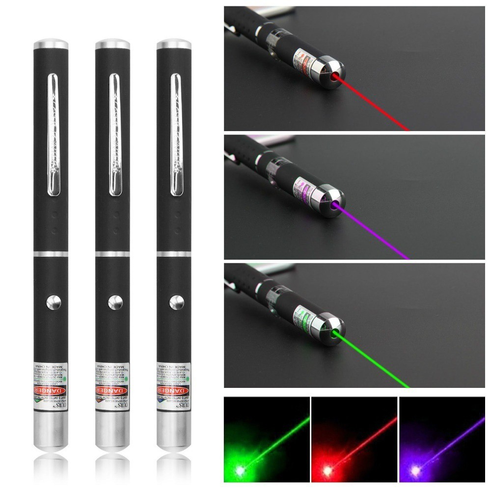 Powerful Laser Pointer Pen Visible Beam Light 5mW Lazer High Power 532n