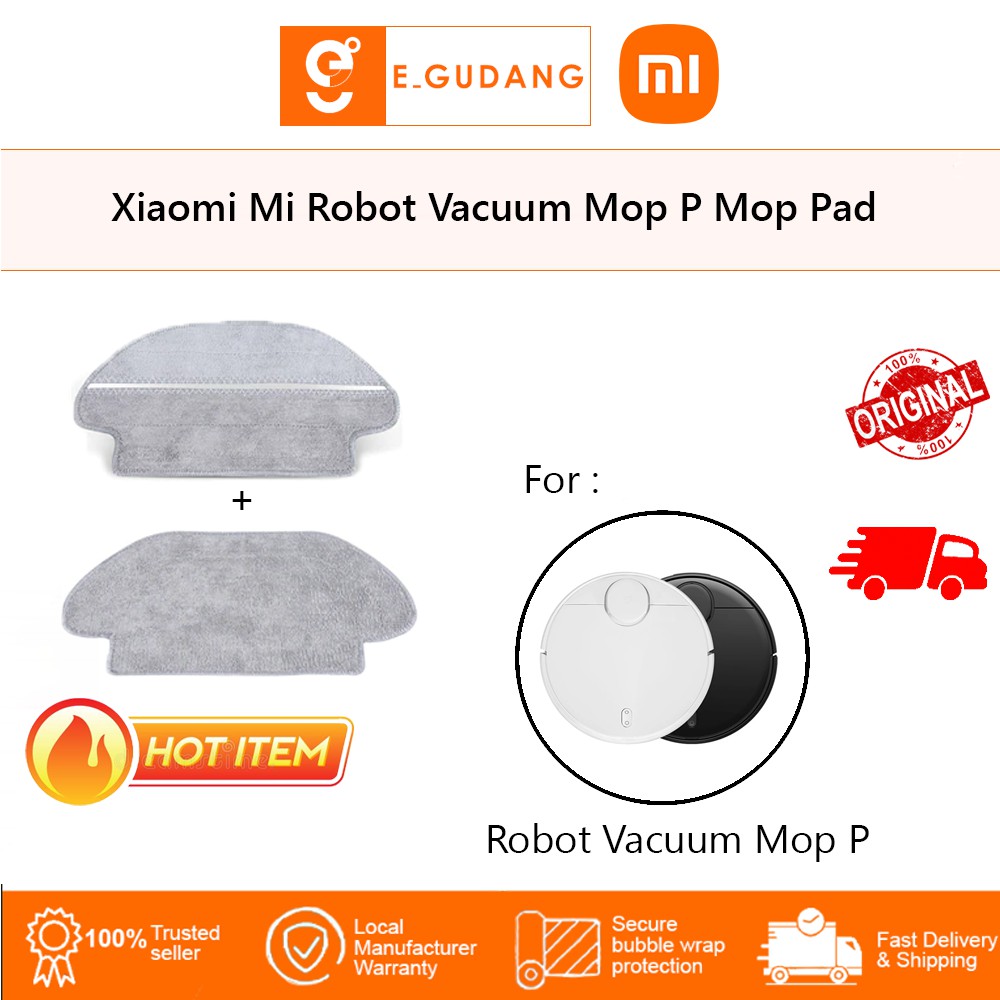 Xiaomi Mi Robot Vacuum Mop P Mop Pad (Official Malaysia) | Shopee Malaysia