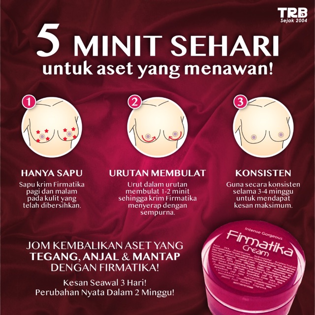 Firmatika Cream Free Gift Krim Montok Shopee Malaysia
