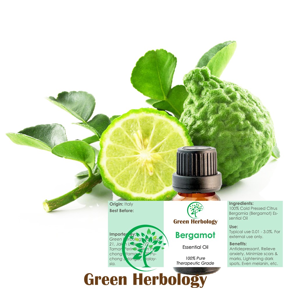 Bergamot Essential Oil With ISO-9001 Cert | Shopee Malaysia