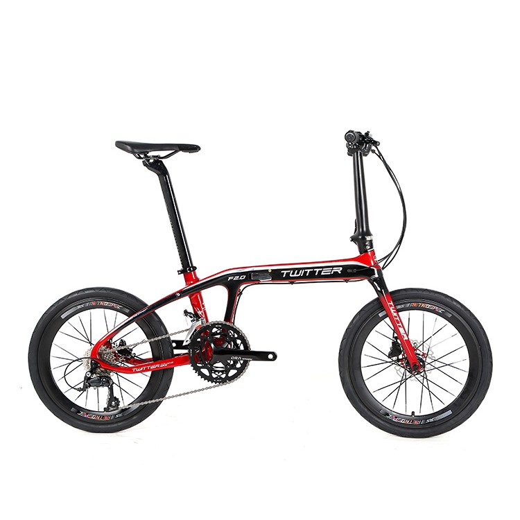 Twitter F2.0 Carbon Shimano Foldable Foldie Bike Bicycle ...
