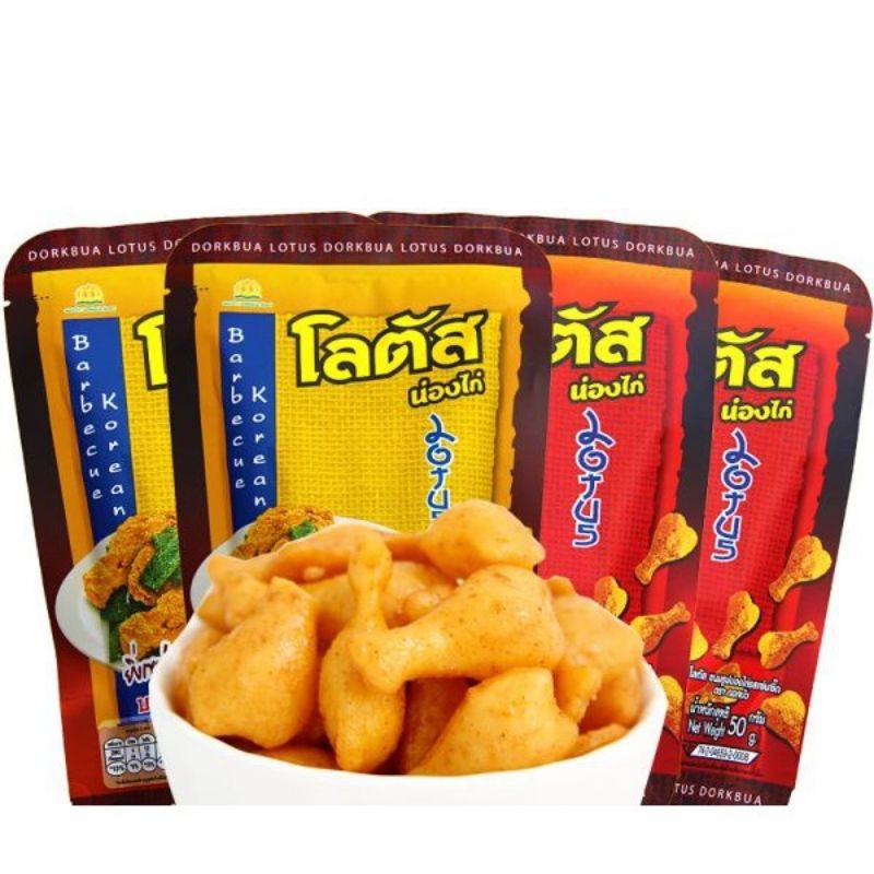热卖 泰国小鸡腿韩国烧烤 辣味50g Lotus Drumstick Korean q Spicy Shopee Malaysia