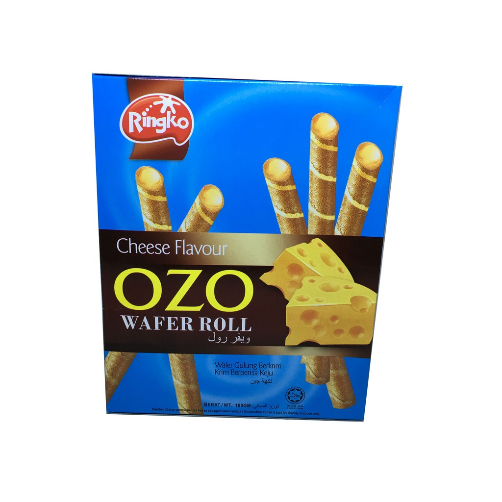 Ringko Ozo Wafer Roll Cheese Shopee Malaysia