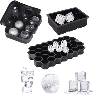 Ice Ball Cube Maker Sphere Mold 0.5in Round Jelly Mould for DIY Cocktail Whiskey 