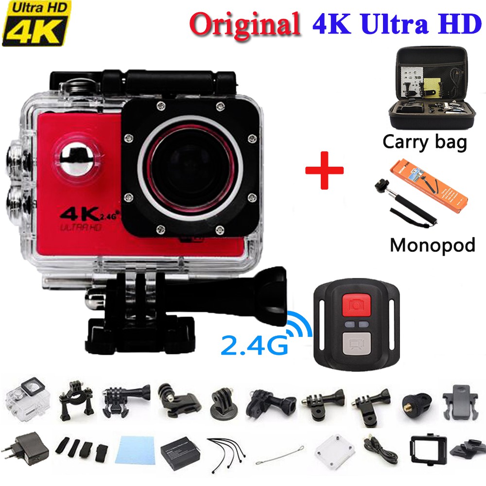 In Stock 4k Wifi Action Camera 1080p 60fps Ultra Hd Sport Cam Gopro Waterproof Shopee Malaysia