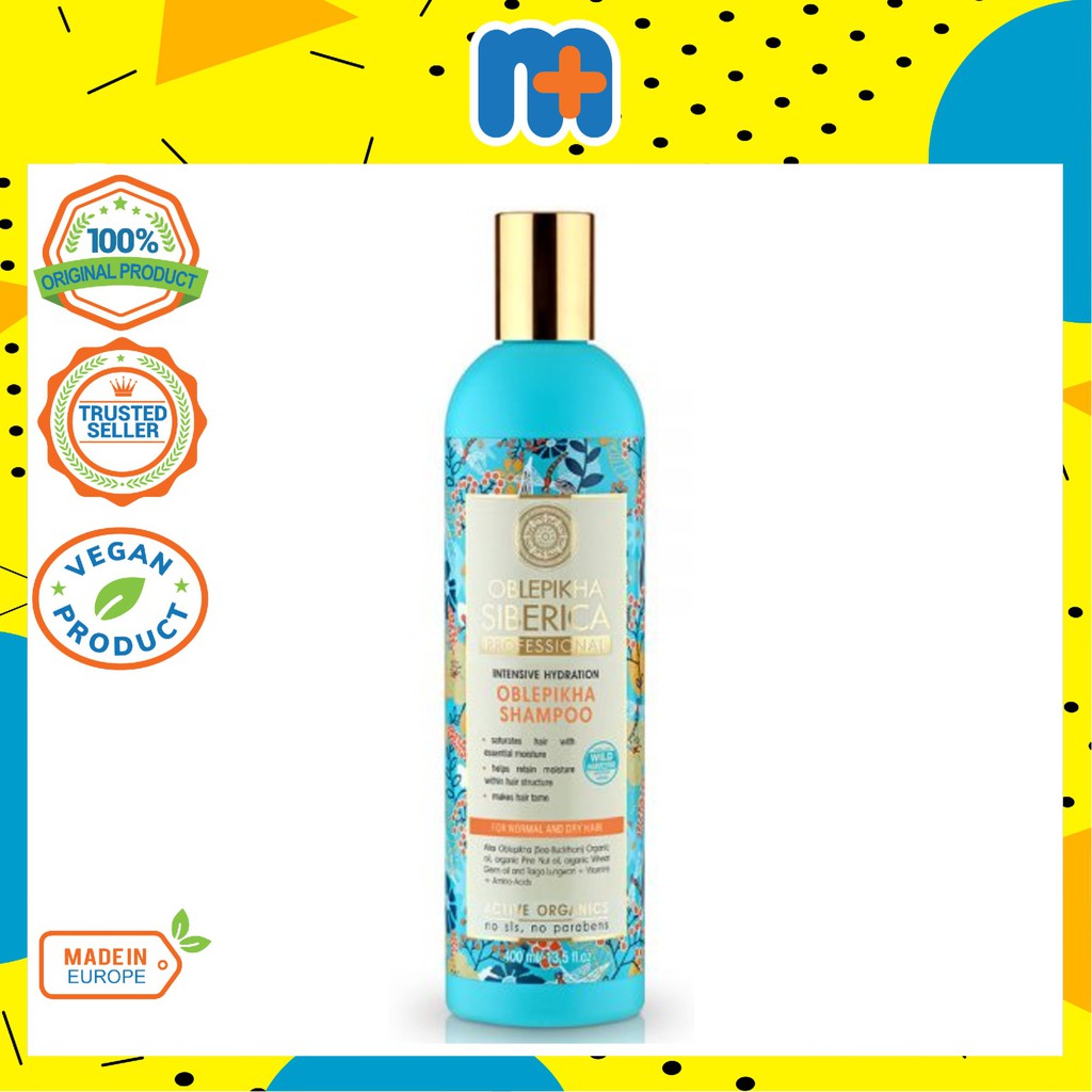 MPLUS] NATURA SIBERICA Oblepikha Shampoo for Normal & Dry Hair 400ml |  Shopee Malaysia