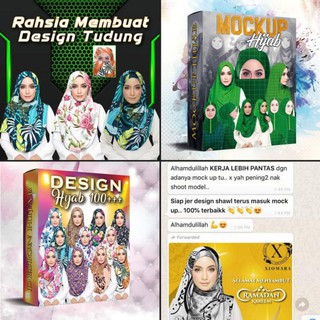 Download Mockup Hijab Tudung Adobe Photoshop Psd High Resolution Shopee Malaysia